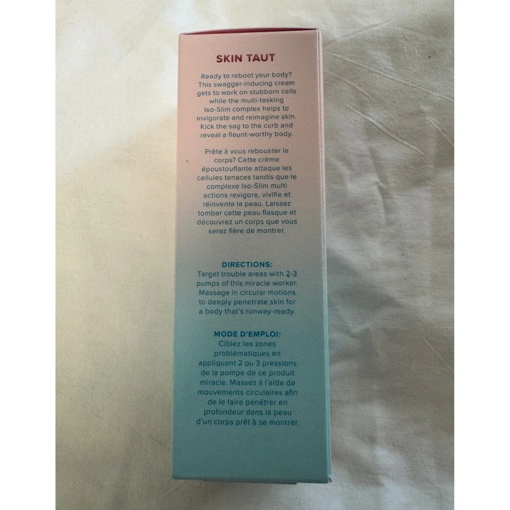 Masktini Skin Taut Body Sculpting Cream 3.4 fl oz‎ Creme De Modelage Corporel